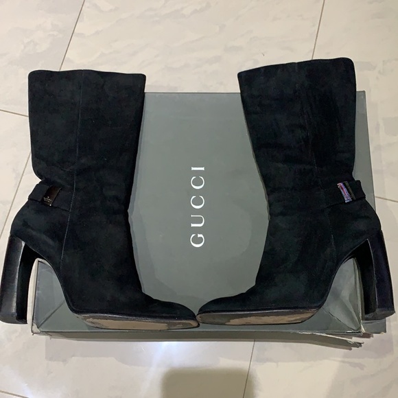 Gucci suede boots - Picture 8 of 14